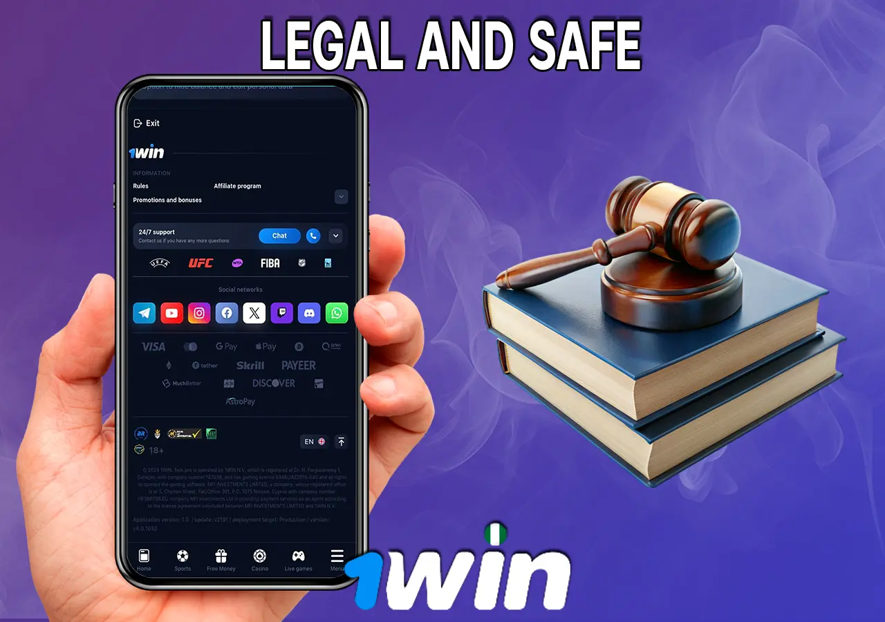 Is 1win legal