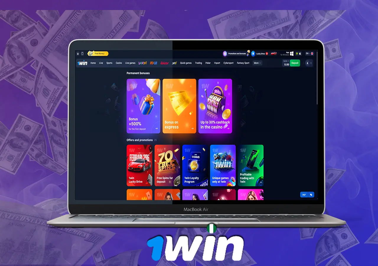 Different payment methods at 1Win Nigeria Casino