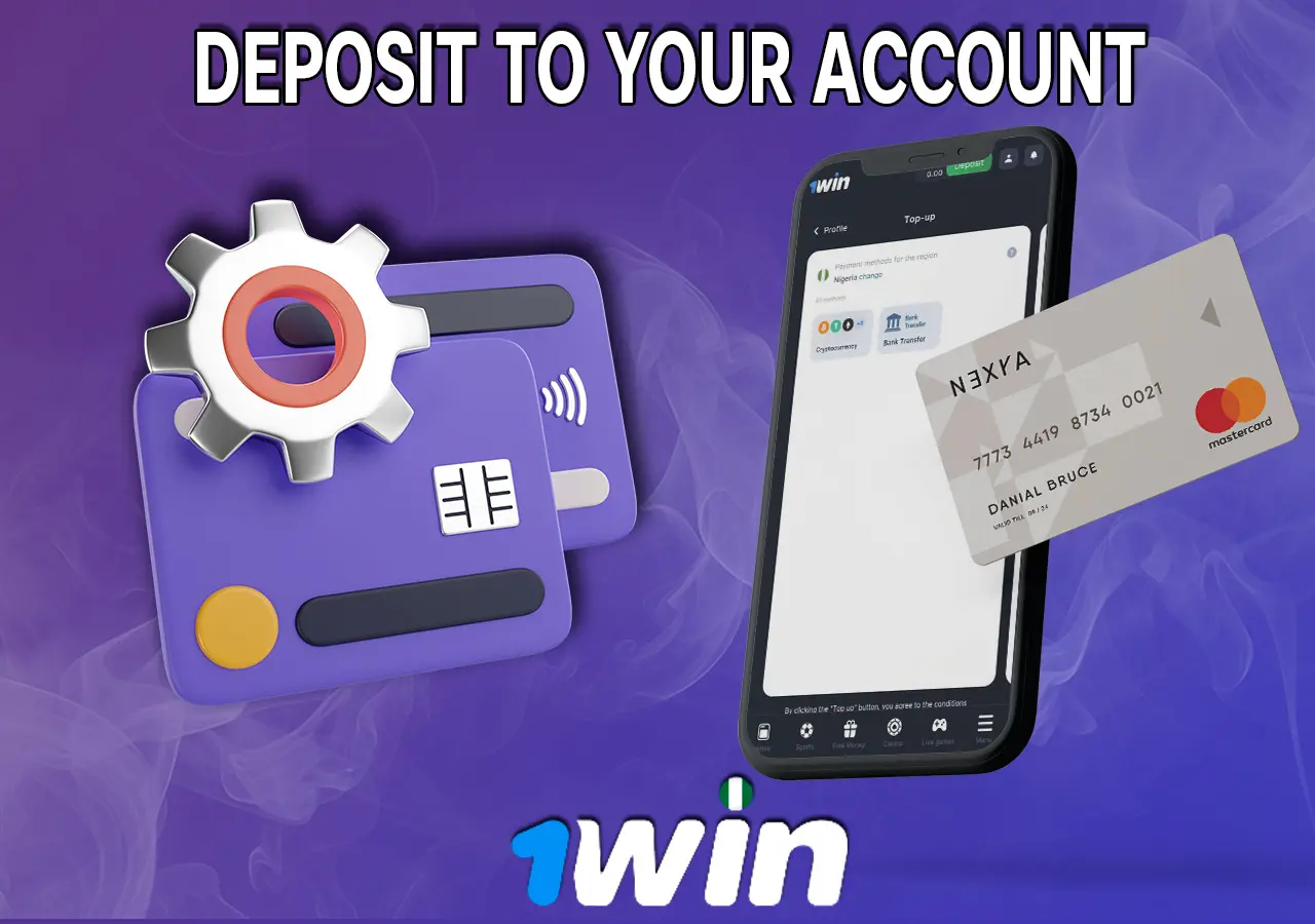 Deposit to your account in the 1Win mobile app